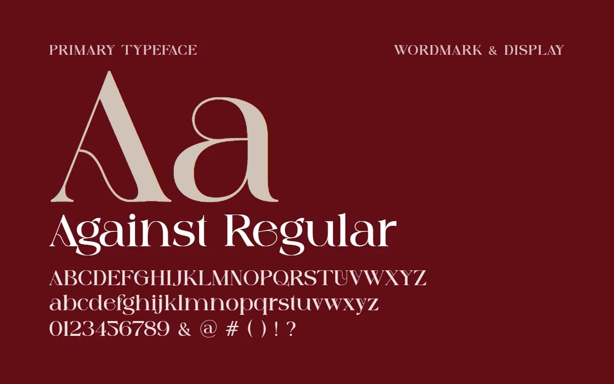 Akeshwara typography specimen 1