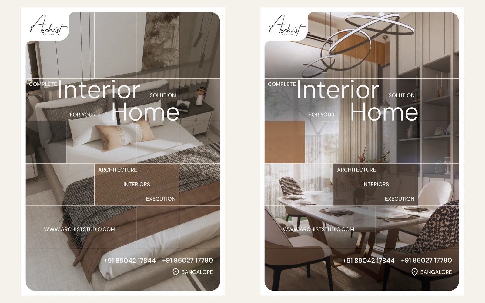 Archist Studio brand application 1