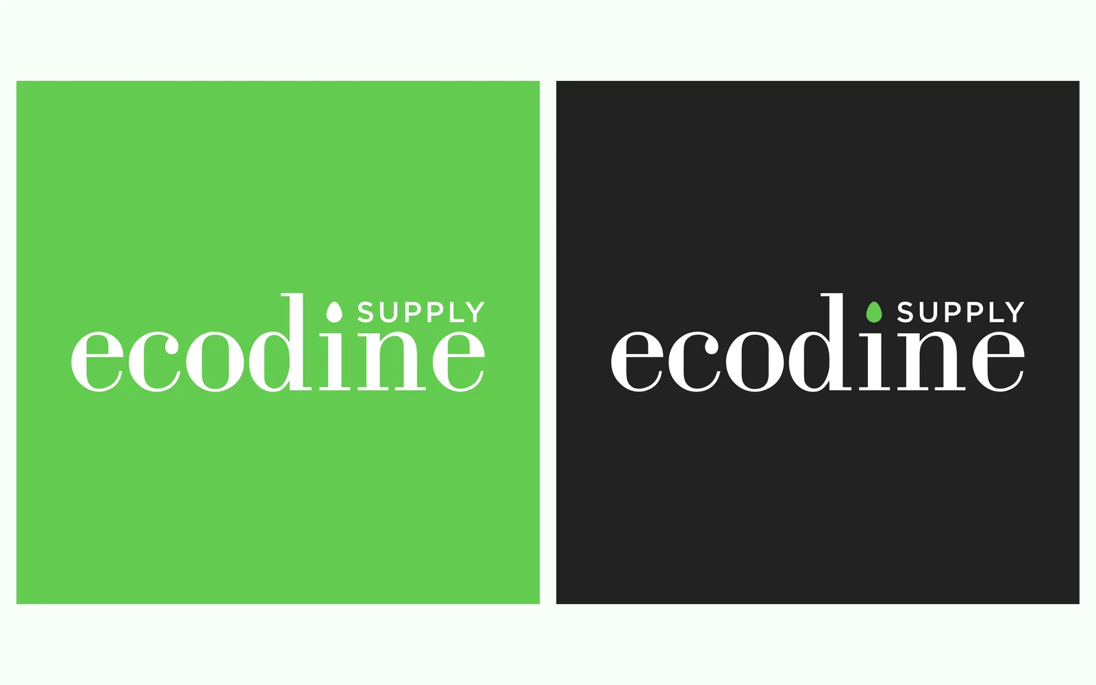 Ecodine Supply brand application 1