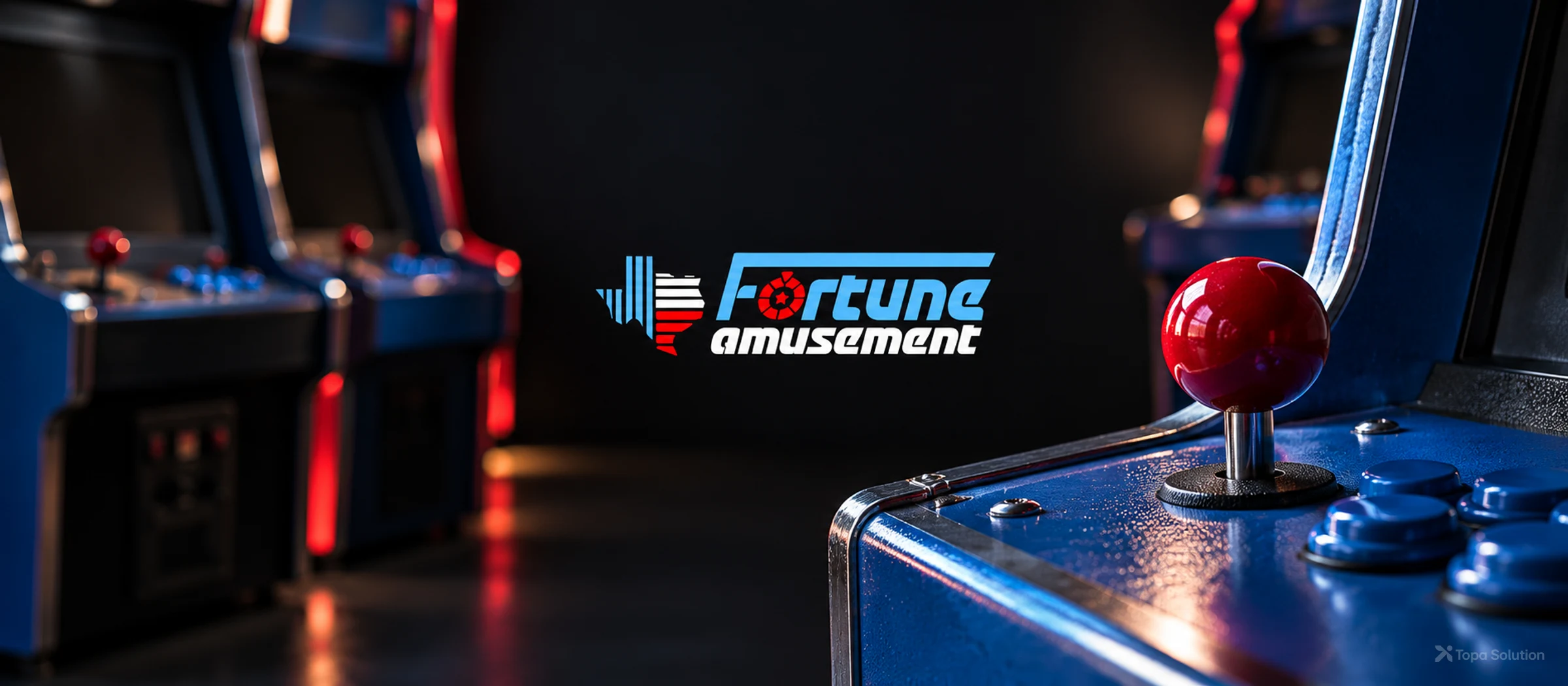 Fortune Amusement brand identity banner