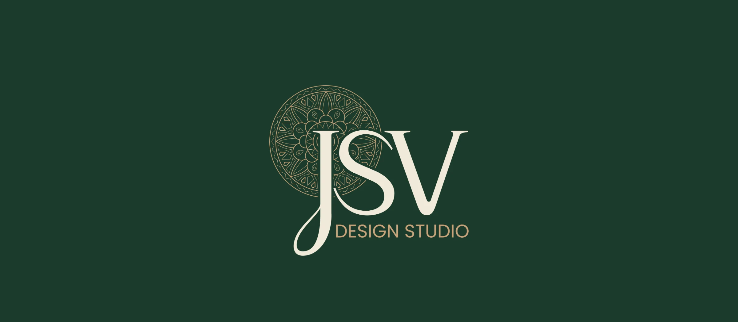 JSV Design Studio brand identity banner