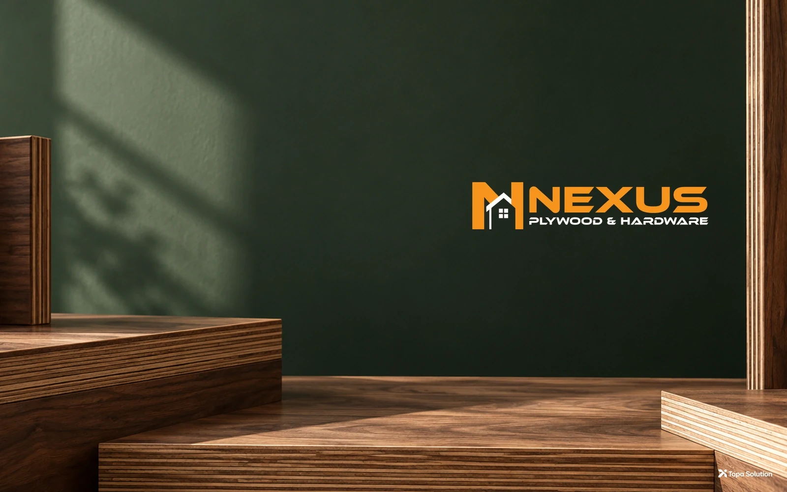 Nexus Plywood & Hardware brand application 1