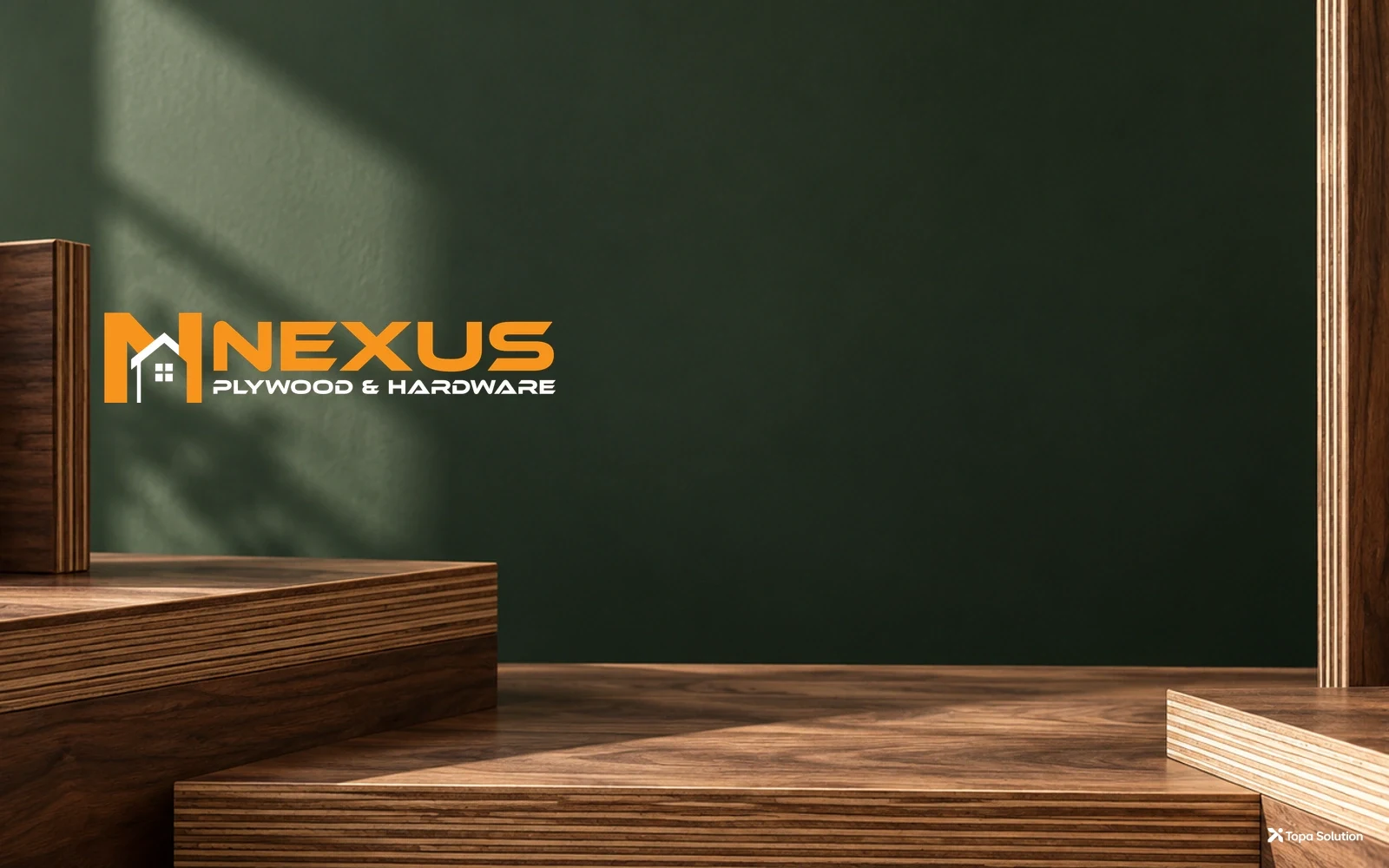 Nexus Plywood & Hardware brand application 2