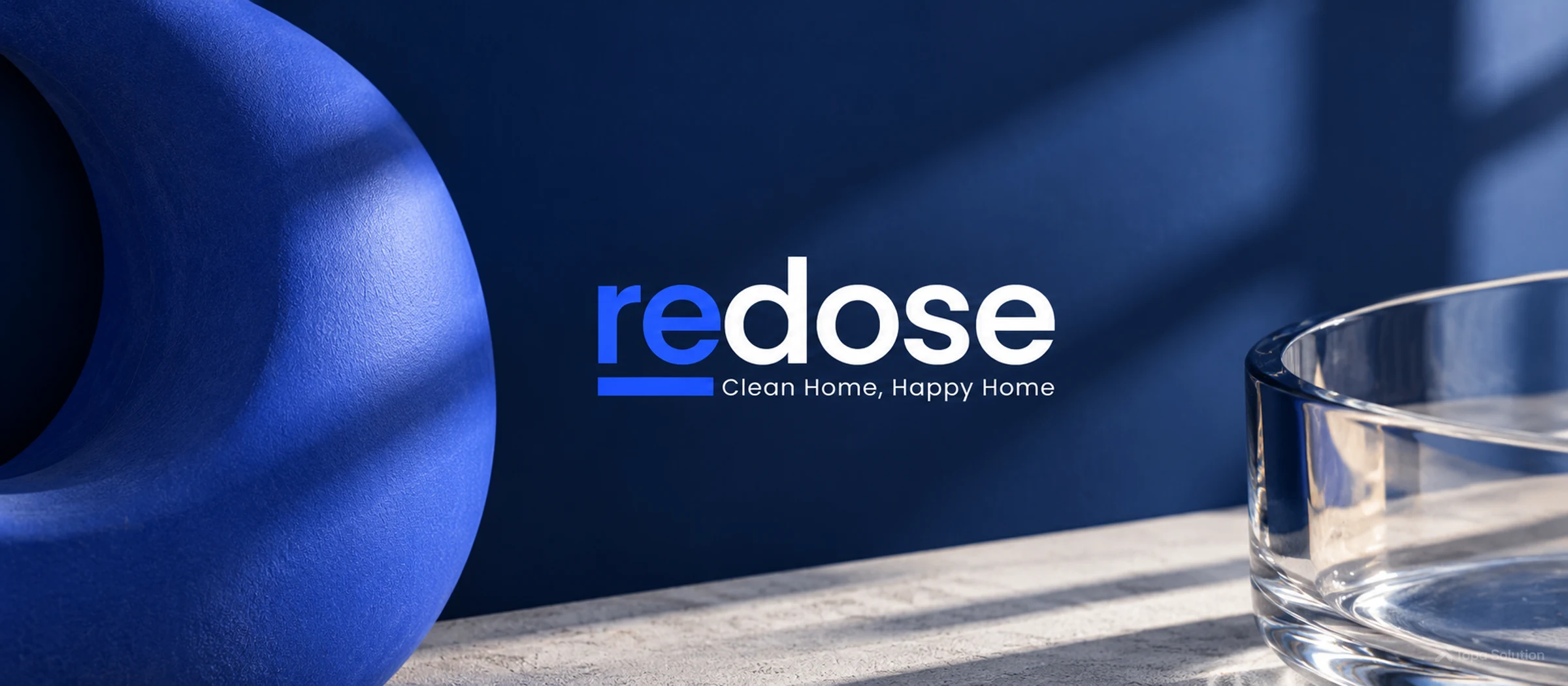 Redose brand identity banner