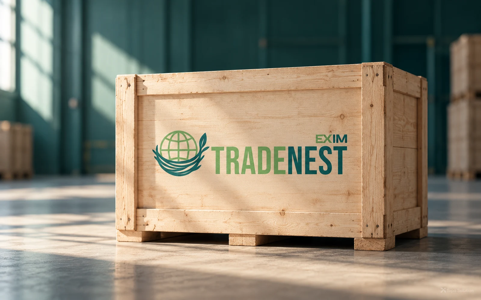 Trade Nest Exim brand application 1