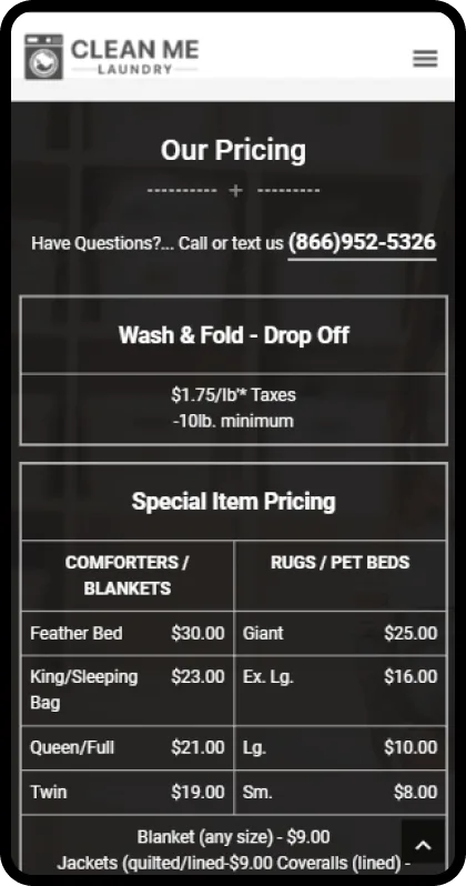 Clean Me Laundry