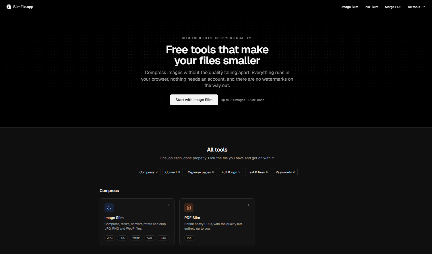SlimFile.app product preview