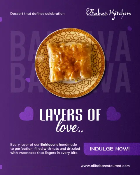 Ali Baba's Kitchen post 1